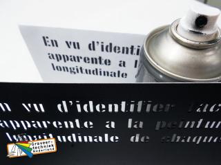 Kunststof spuitsjabloon geschikt voor spuitbus